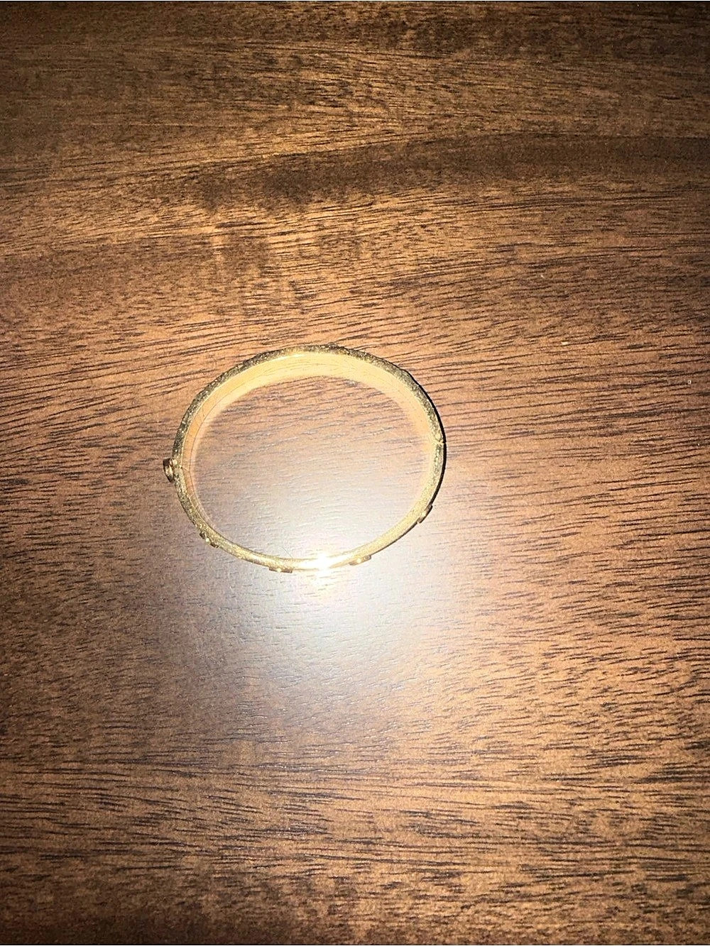 Tory Burch Icon Hinge Bracelet Gold - Picture 3 of 3
